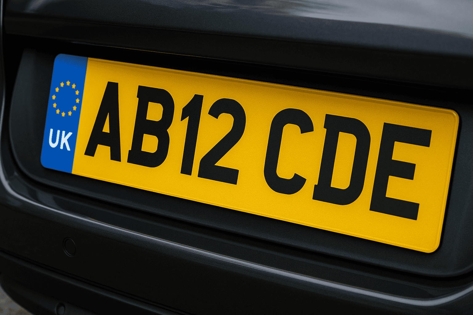 Road-Legal Number Plate Rules